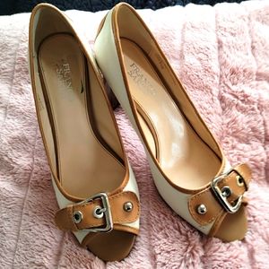 Franco Sarto spectator peep toes